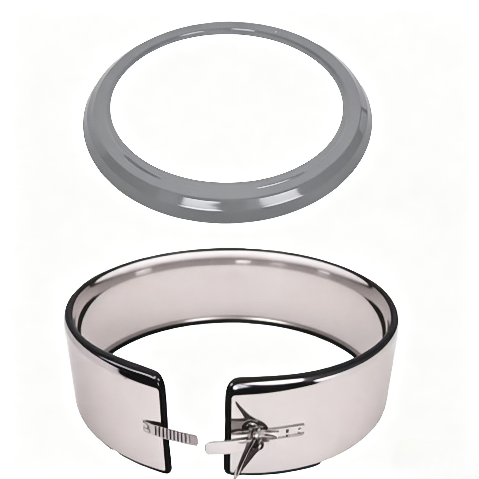 Suitable for Chery iCAR V27 spare tire cover, made of hard shell material, protects the spare tire, features a split structure, and is used for modification and decoration