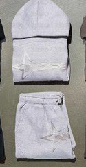 NOFSアルファベット刺繍ファッションファッションブランドゆるいスウェットY2Kヒップホップストリート服男女プルオーバーカジュアル上着|undefined