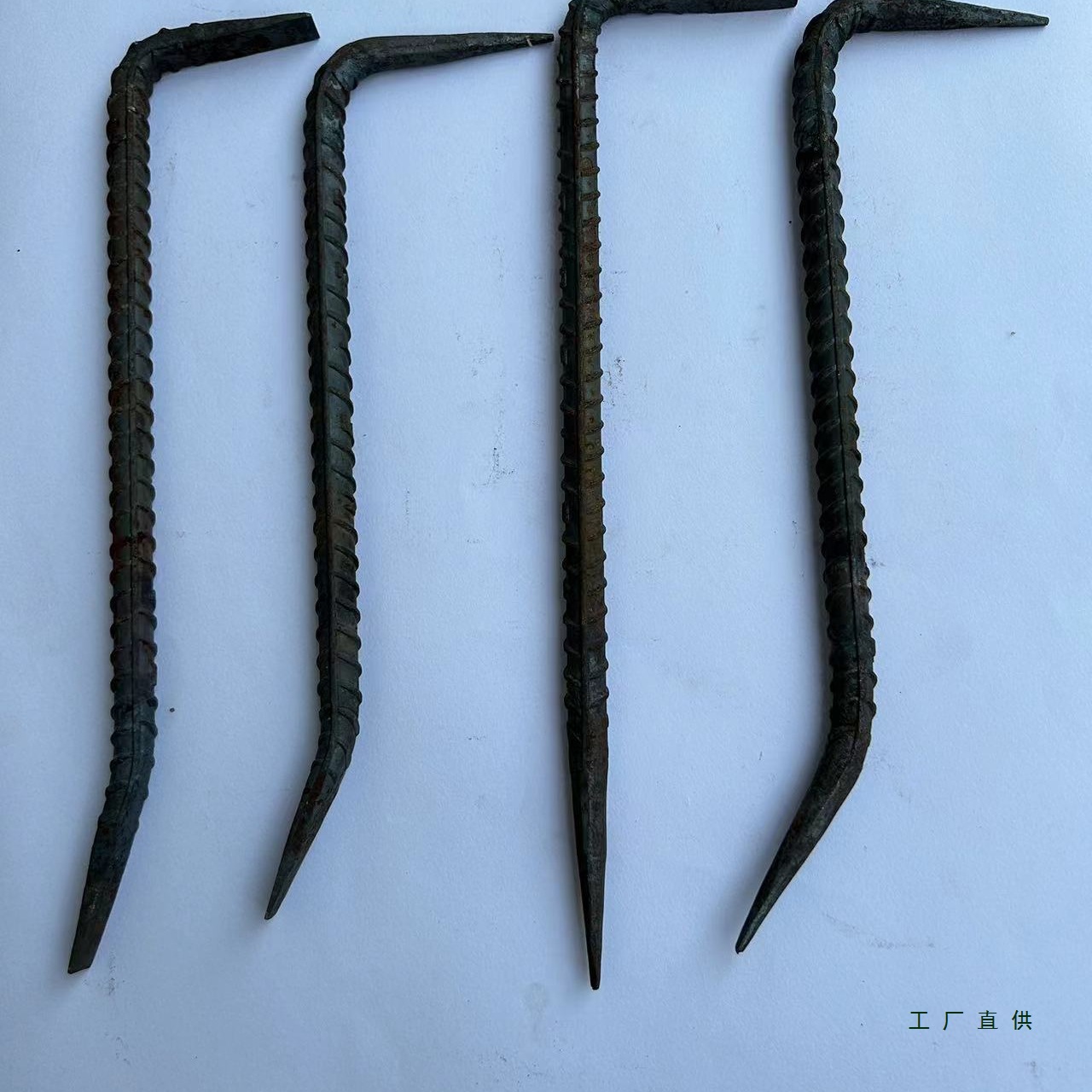 七字形木工撬棍钢筋撬棒木工撬杠木模工具铝模小撬棍手工锻打其他