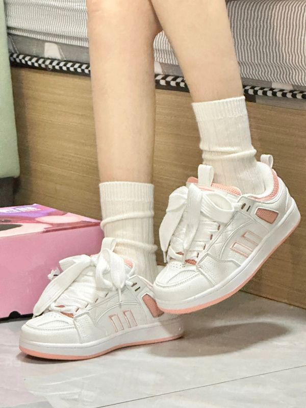 2024 verano y otoño pareja del campus zapatos de pan de moda zapatos de altura baja zapatos casuales retro versátiles para niños