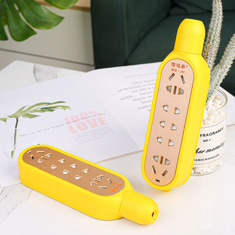 大功率排插无线抗摔插座一体成形接线插06铜片无线电源插排跨境