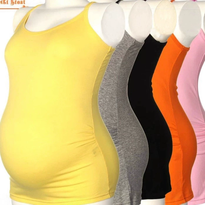 Летние взрывы для беременных Плюс Размер карамельного цвета жилет для беременных рубашка-халтер оптом поколение волос