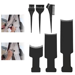 Cross-border Bestselling Hair Salon Hair Dye Tools: Salon-Grade Hair Care, Keratin Treatment, Balayage Board, Color Mixing & Application, Dual-Headed Balayage Brush Set