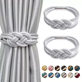 窗帘绑带;窗帘扣