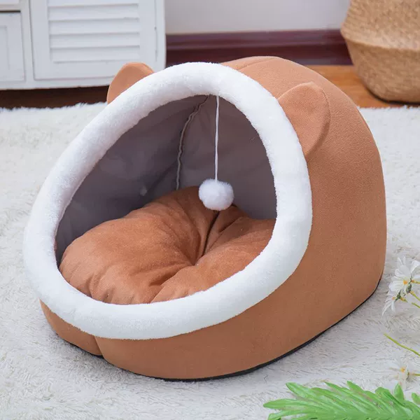 Brown Stupid Bear [+Free Blanket+Easy to Clean]