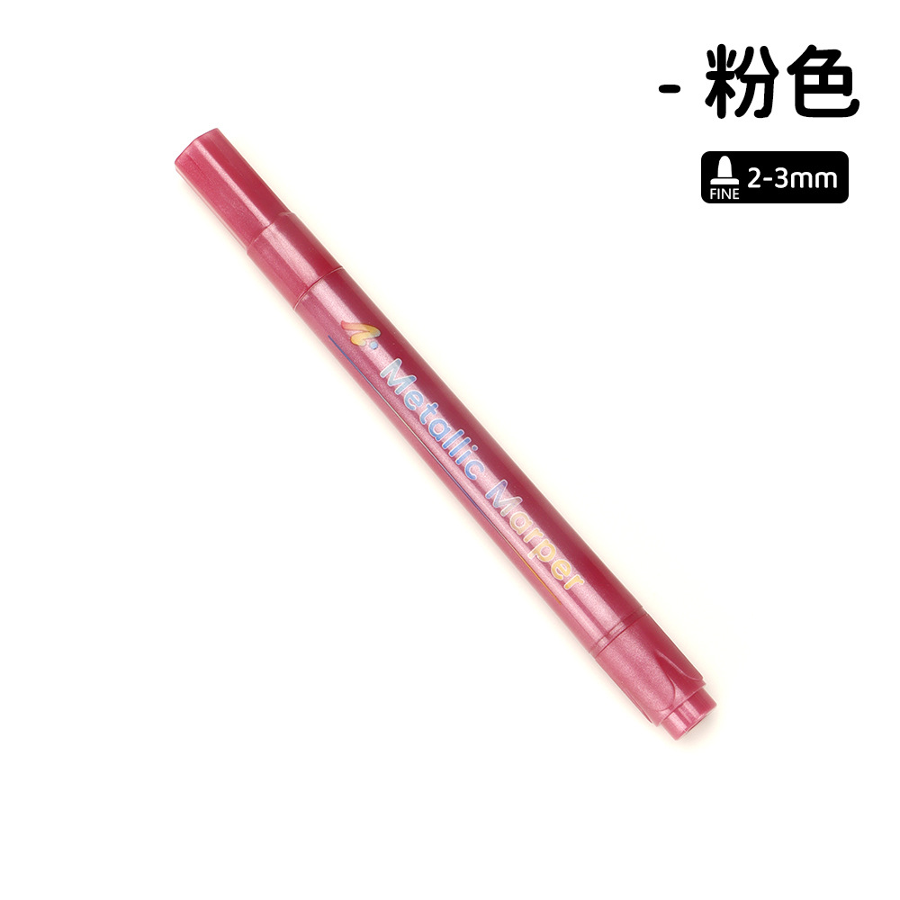 Cabeza dura metal hasta mecha modelo de pintura de pintura de color marcador pluma set diy marca de graffiti pluma