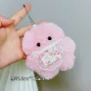 Bib Pig + Squeak (Silver Bead Chain)