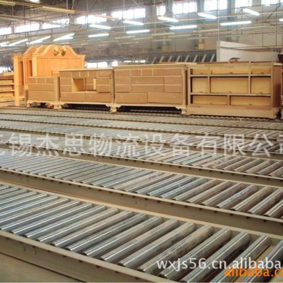 【专业品质】厂家直销 双链驱动弯道滚筒输送机，带调速器，