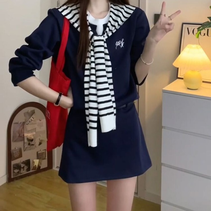 韓国系カジュアルファッションのガードルのワンピース|undefined