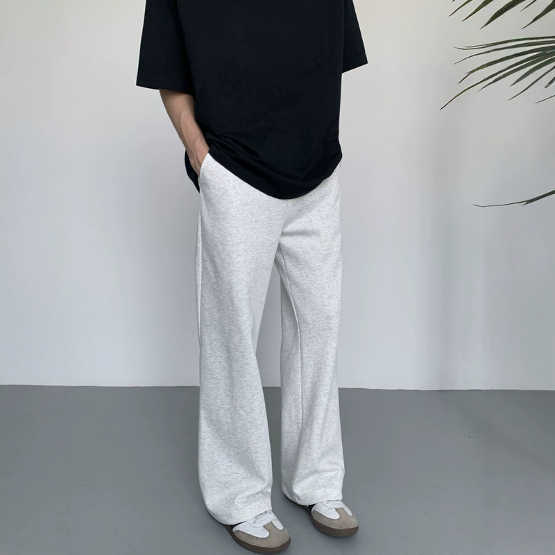 RDT men's | tailoring cotton silver fox machete gray pants loose Joker solid color casual sickle pants men's pants RDT men's | tailoring cotton silver fox machete gray pants loose Joker solid color casual sickle pants men's pants