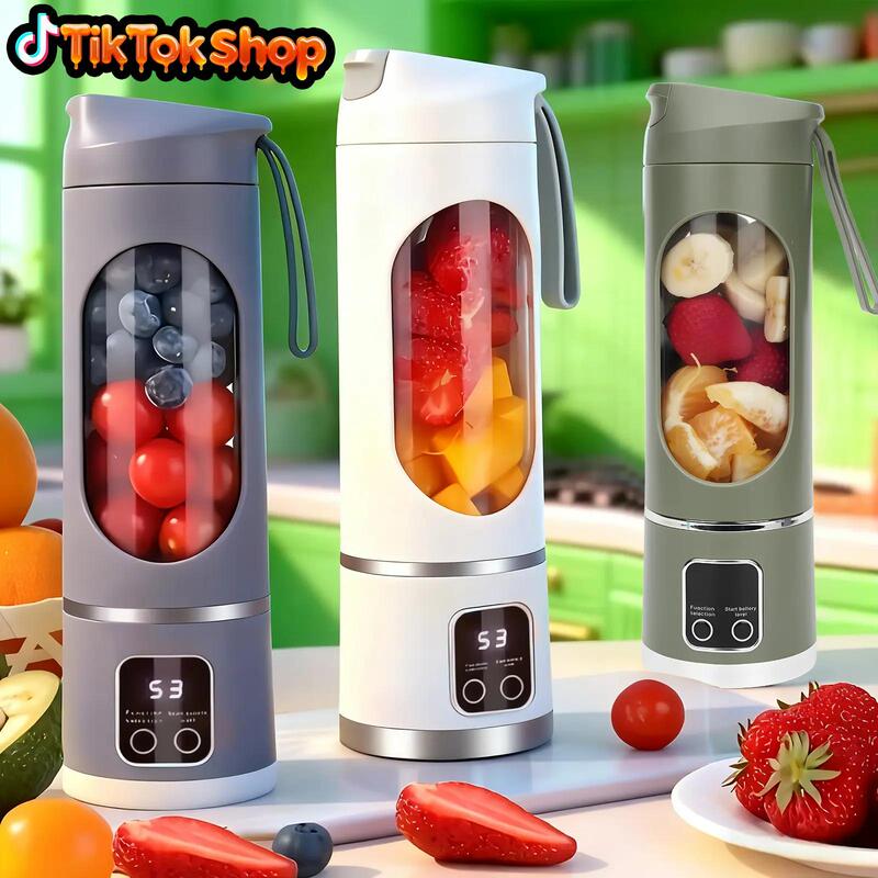 Cross-border 12-blade portable rechargeable juice cup electric juicer mini blender cup Cross-border 12-blade portable rechargeable juice cup electric juicer mini blender cup