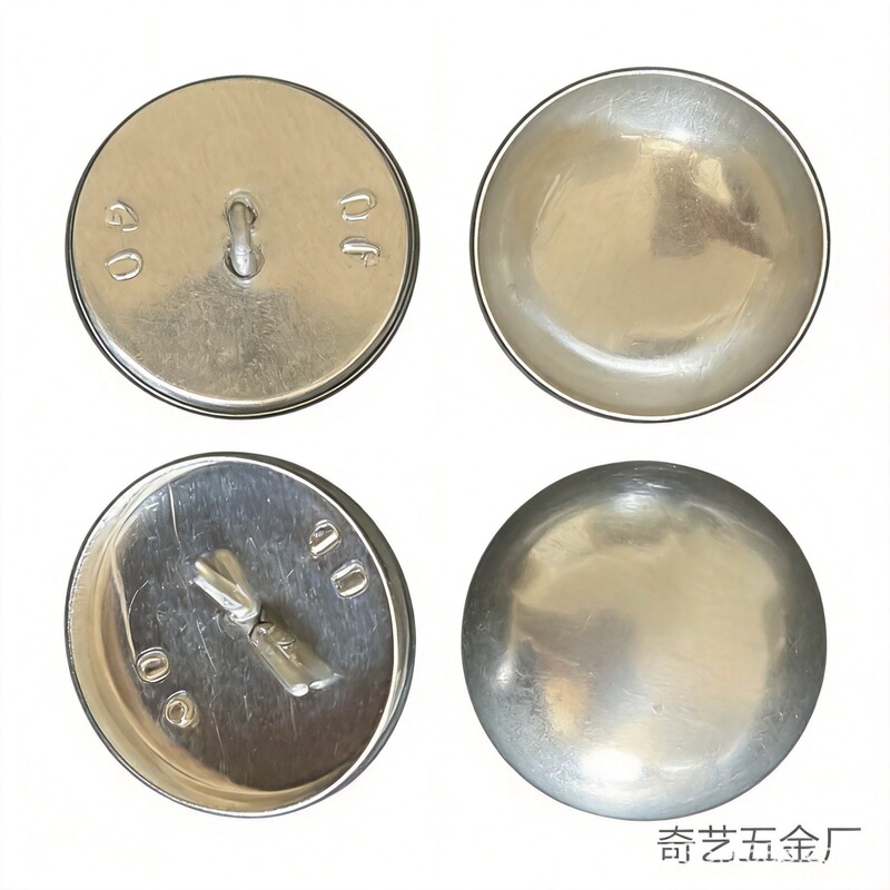 Mushroom-Shaped Aluminum Punch Needle Fabric Button Base, Handmade DIY Fabric Buttons for Coats, Dresses, Shoes, and Hat Decoration Accessories Mushroom-Shaped Aluminum Punch Needle Fabric Button Base, Handmade DIY Fabric Buttons for Coats, Dresses, Shoes, and Hat Decoration Accessories