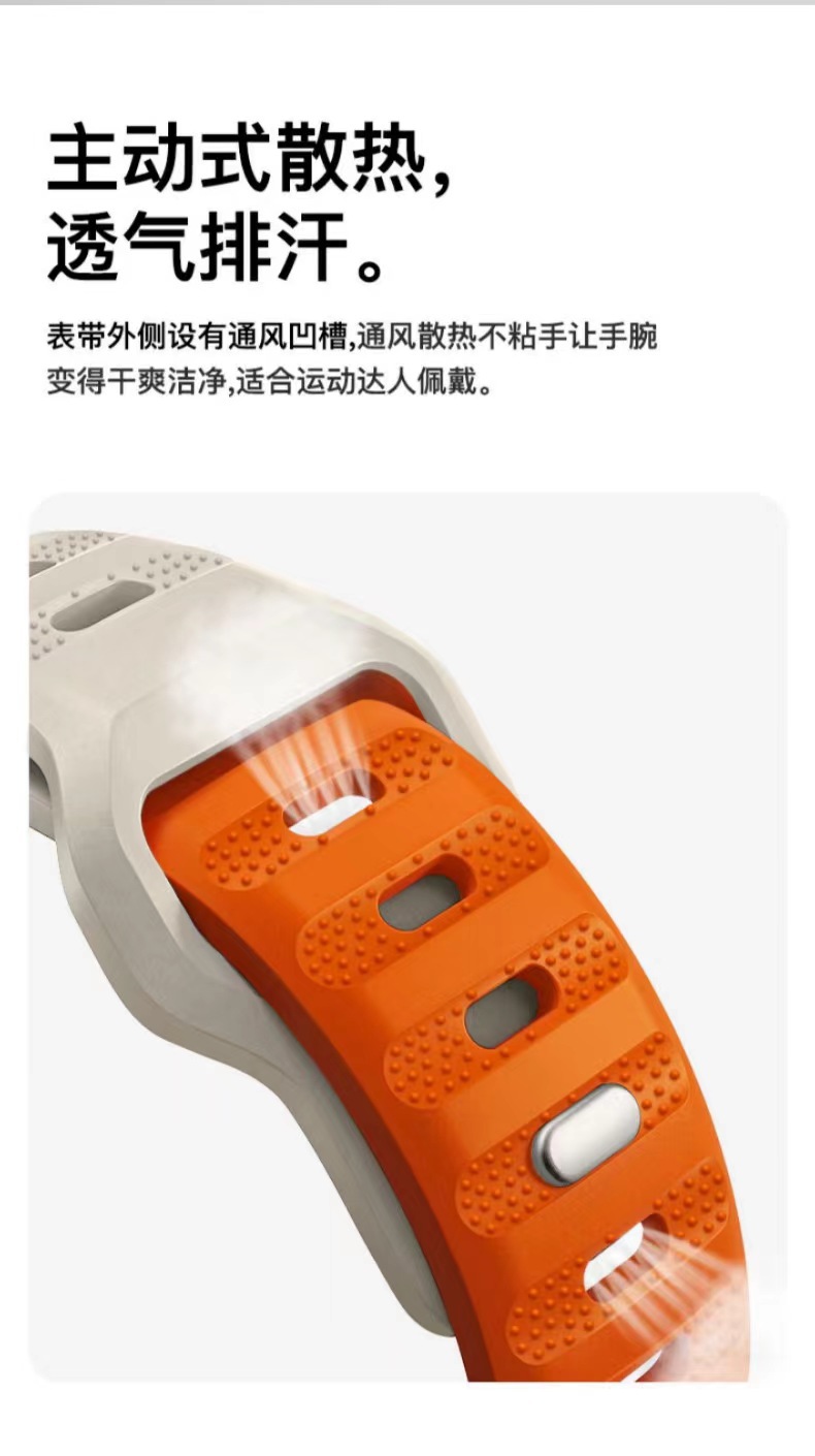 Suitable for Samsung watch5 with dot pattern 20mm strap and Huawei Honor 22mm silicone replacement strap Specification drawing