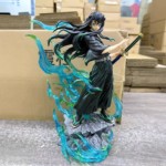 鬼灭之刃霞柱时透无一郎动漫潮玩桌面礼物周边GK手办模型摆件雕像