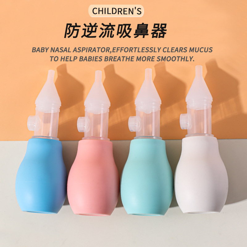 Aspirador Nasal Anti-Reflujo para Bebé de Plásticos Diseño Anticontracorriente