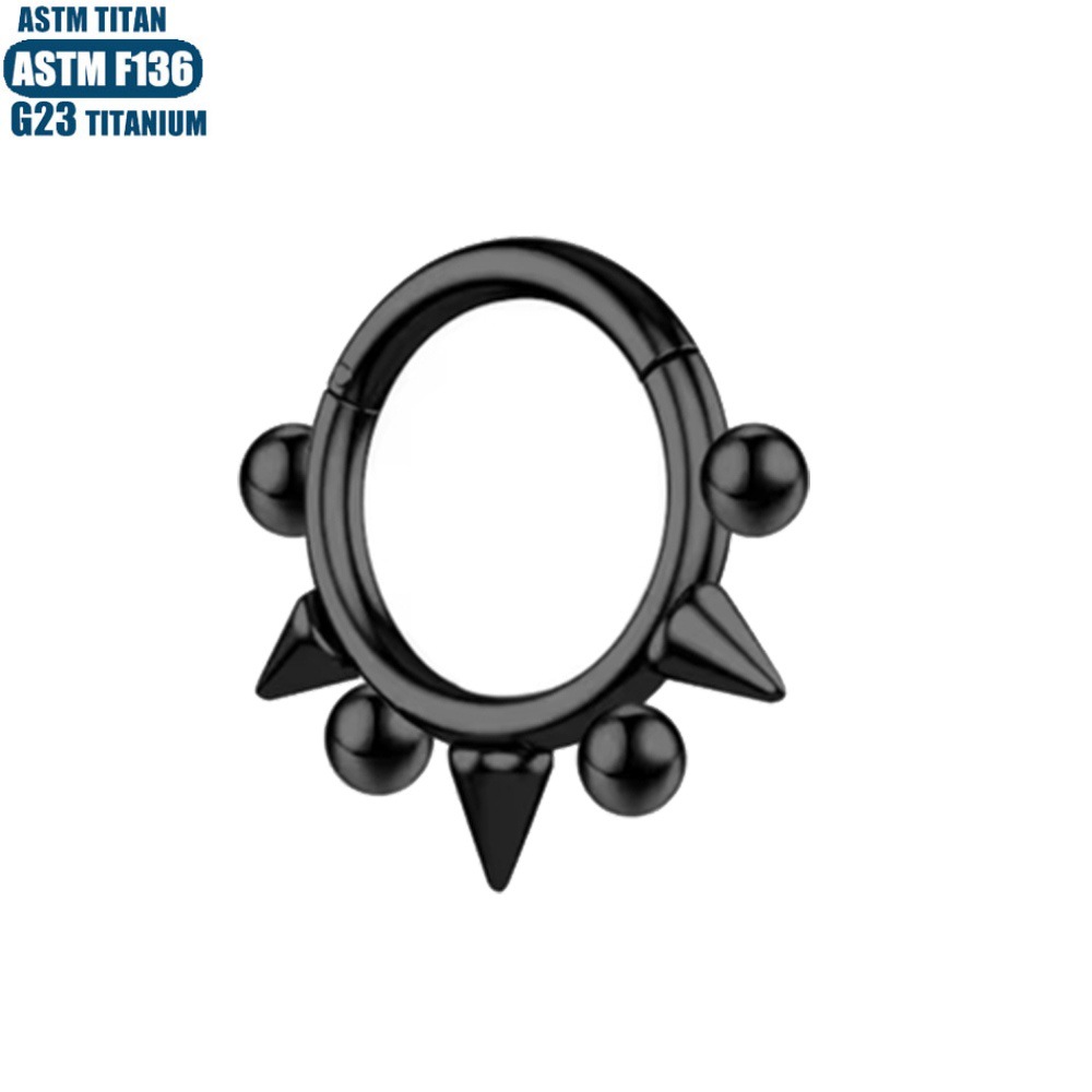 16G labret stud size and finish detail