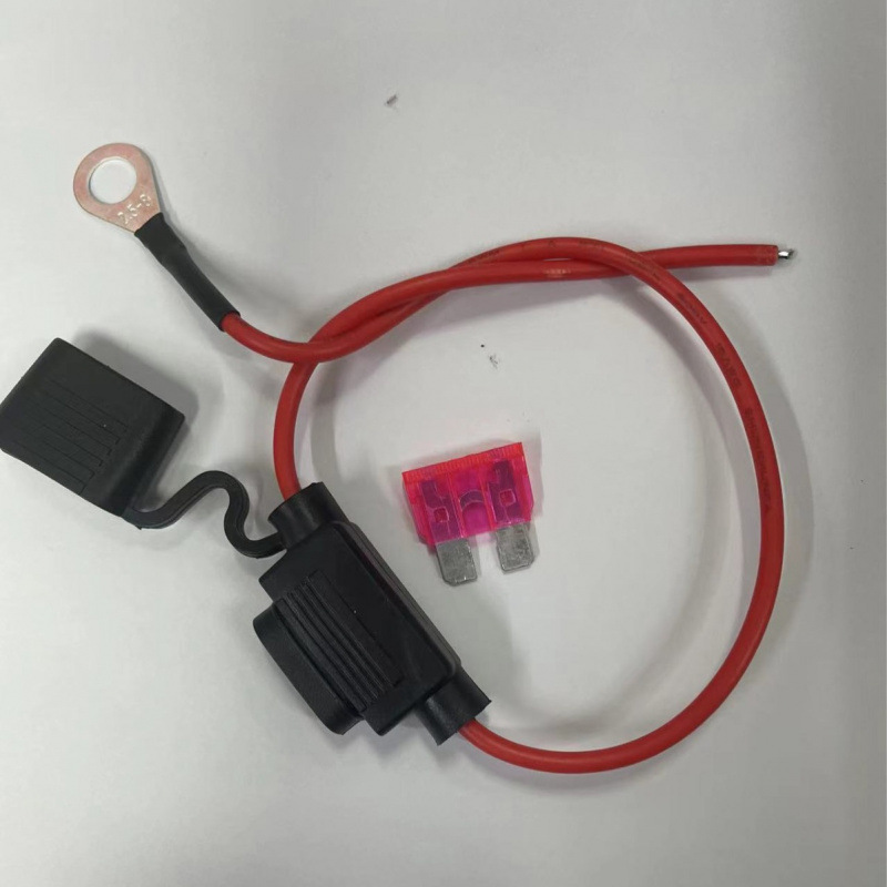 XHX001中16号汽车保险盒防水座20CM+20CM打端子+10CM（3MM镀锡）