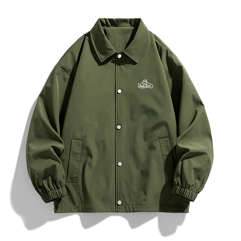 Cross-Border Wholesale Workwear Jackets for Men, New Trendy Loose-Fitting Shirts for Spring and Autumn, Men's Shirts and Jackets for Autumn Cross-Border Wholesale Workwear Jackets for Men, New Trendy Loose-Fitting Shirts for Spring and Autumn, Men's Shirts and Jackets for Autumn