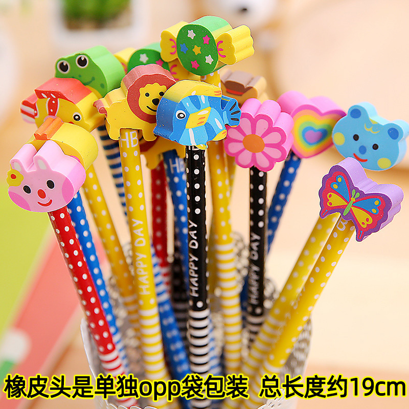 지우개심연필 40개 혼합