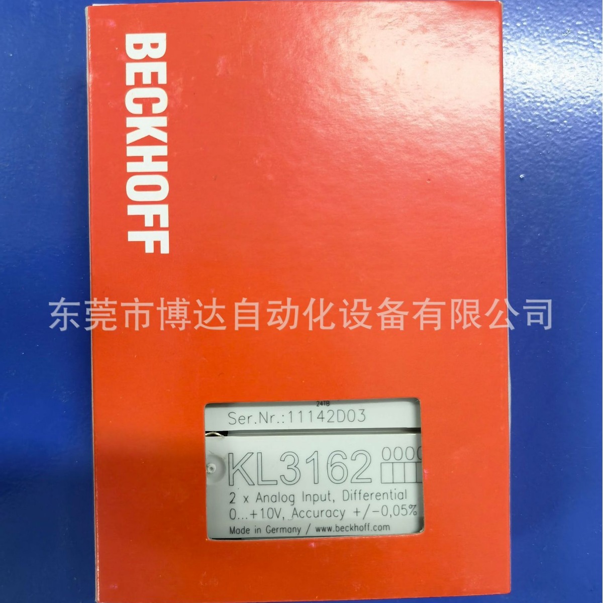 倍福BECKHOFF模块 KL3162 全新原装实物拍摄现货议价