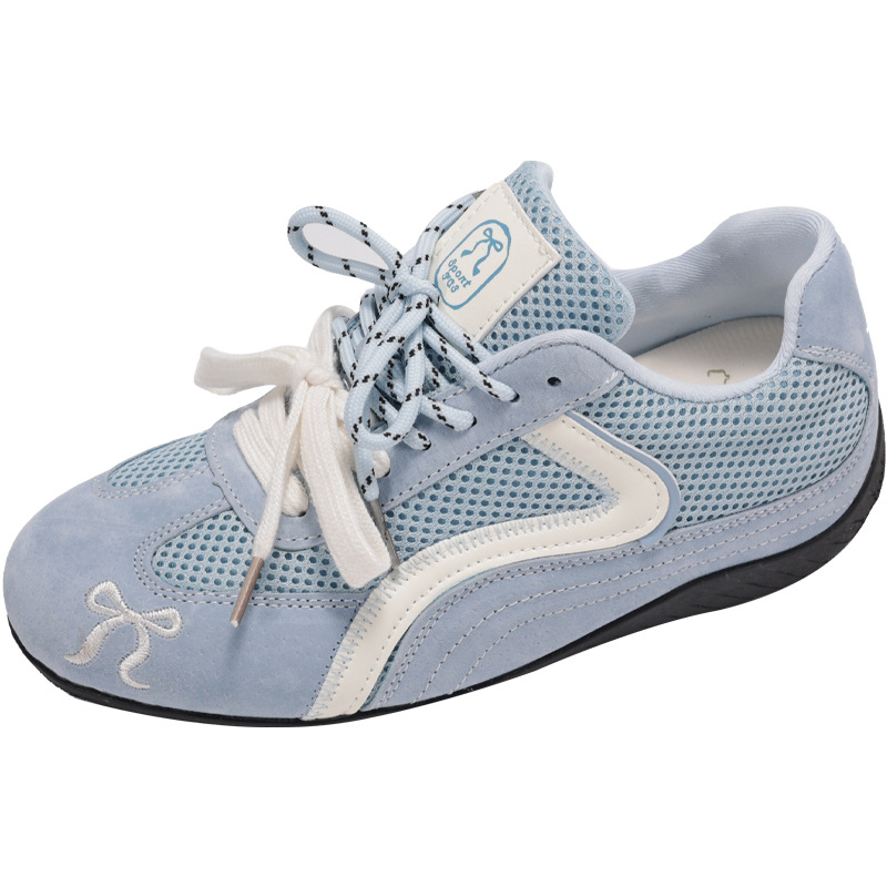 [Versión de cuero] Cat and Sofa 2025 zapatos de manzana súper fuego zapatos de carreras de suela fina roja nuevos zapatos de entrenamiento alemán para parejas