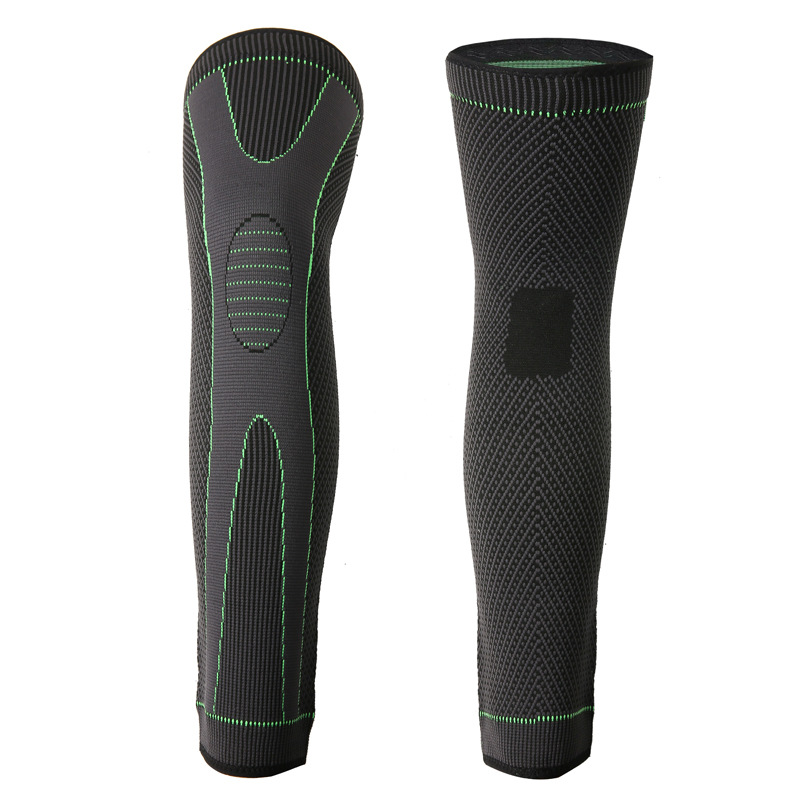 Climbing non-slip knitted nylon sports knee pads