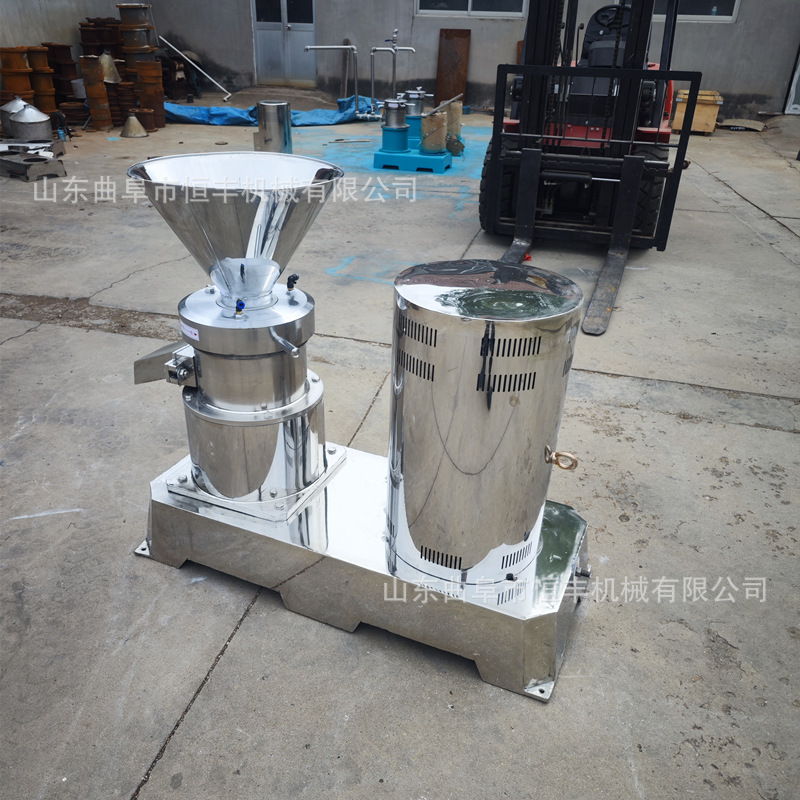 全自动禽类骨泥机 鸭架鸡架骨泥磨 多功能芝麻黄豆酱辣椒酱研磨机