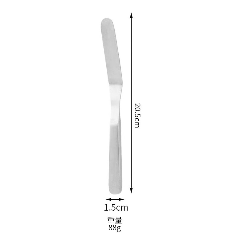 Transfronterizo de 8 piezas de acero inoxidable cucharas de alimentación cucharas de transferencia cucharas de dibujo cucharas de sabor cucharas de alimentación clip