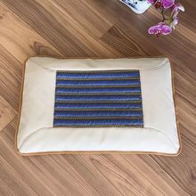 廠家直售批發枕頭蕎麥殼寶石枕粉晶黃水晶藍琉璃枕頭水晶養生枕
