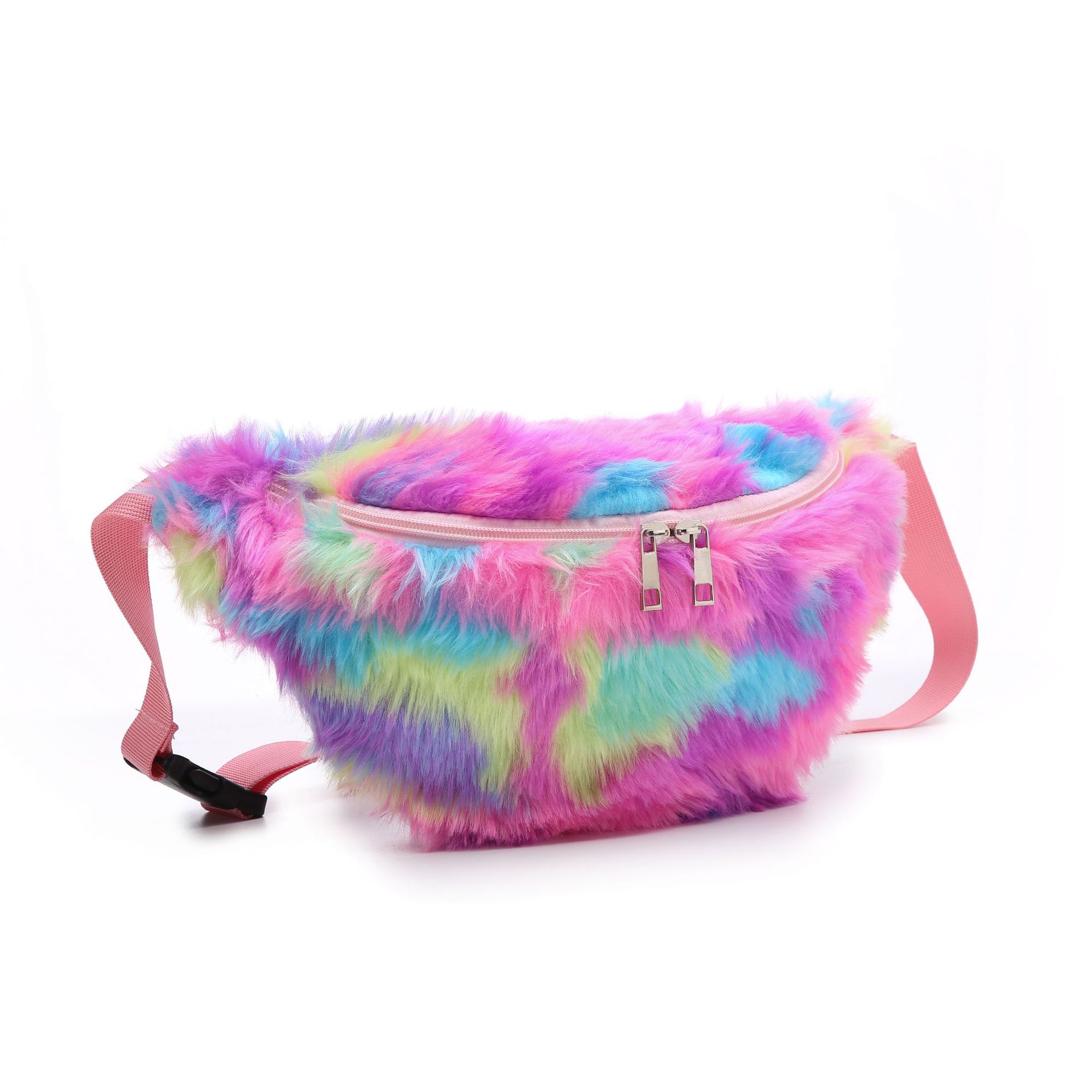 毛绒腰包