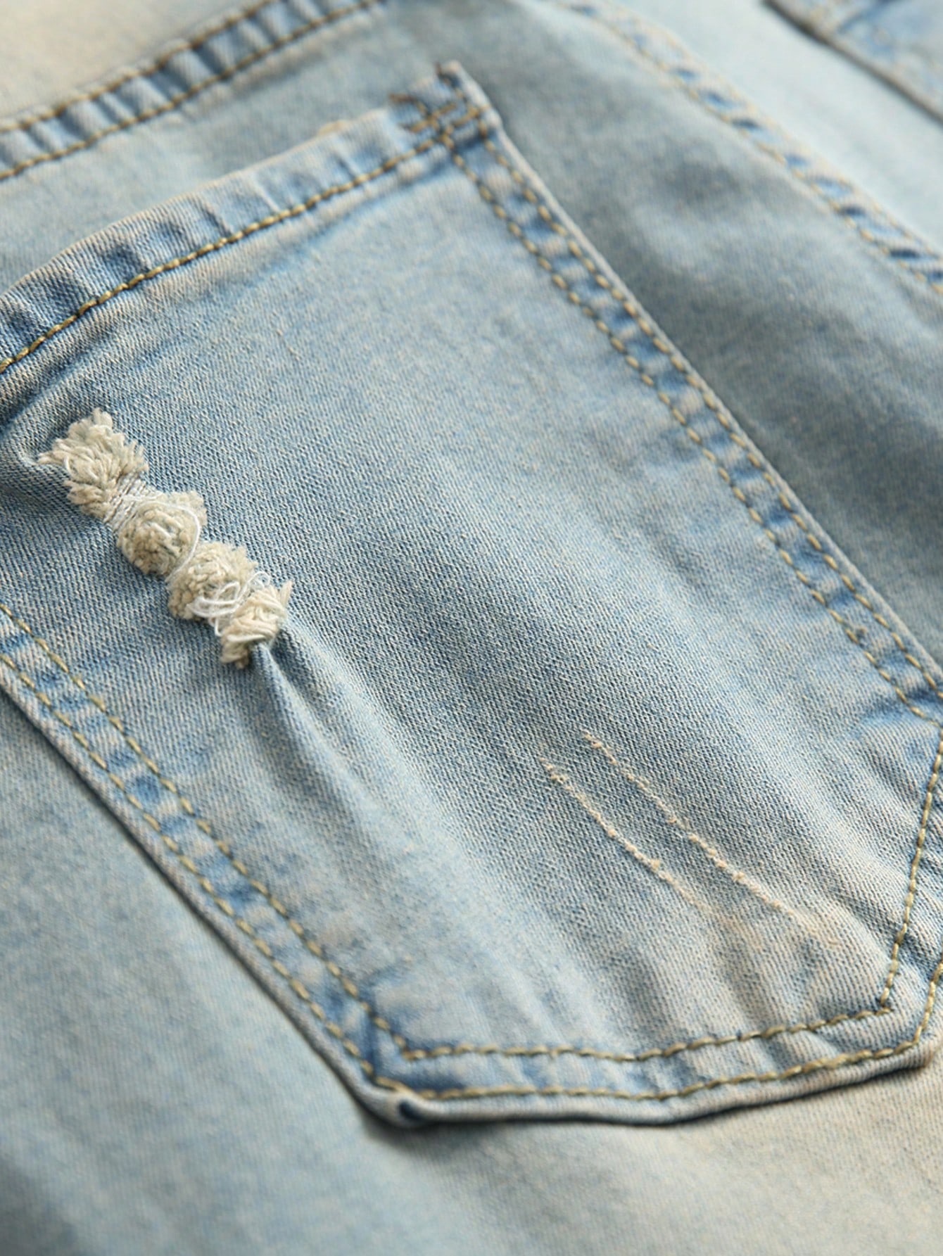 Men's Loose Wide Leg Jeans European And American Style Fashionable Leopard Print Trendy Comfortable Denim Trousers_mkmklike.com