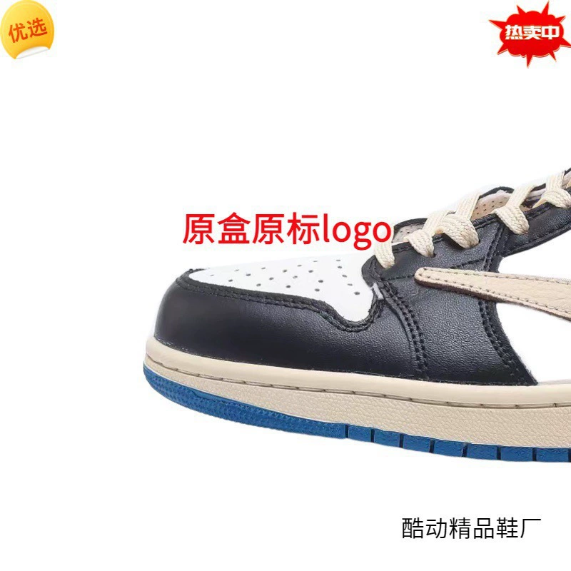 Обувь Putian AJ1, высокая версия, низкая, с молнией, перевернутая, с кроссовками Joe 1, черно-белая панда, мужские и женские, кроссовки Air Force, чистый оригинал