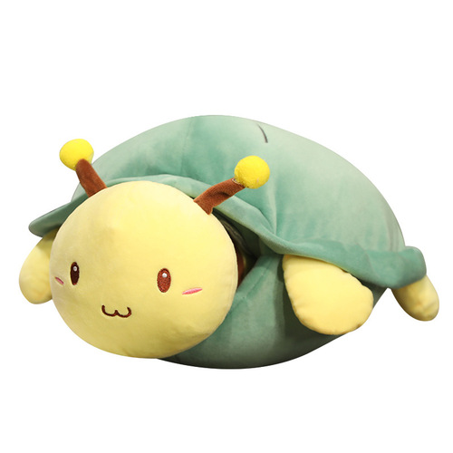 Hypnotic Turtle Plush Doll, Wearable Turtle Shell Pillow, Cuddle Toy for Kids, Girls' Gift