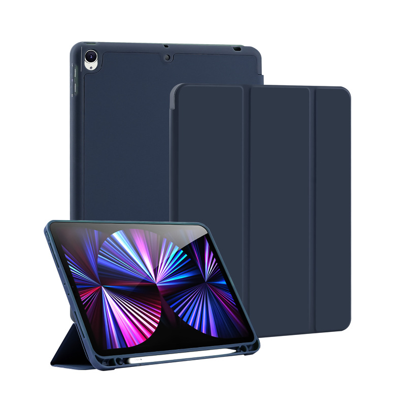 Suitable for iPad Pro 10.5 Protective Case, iPad Air 3 Protective Cover with Pen Slot, Soft Shell, Full Coverage, Smart Sleep Function