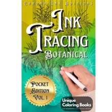 ���R�d��Ʒīˮ��ġ�Tɫ��Ink Tracing Coloring Book ����Tɫ��