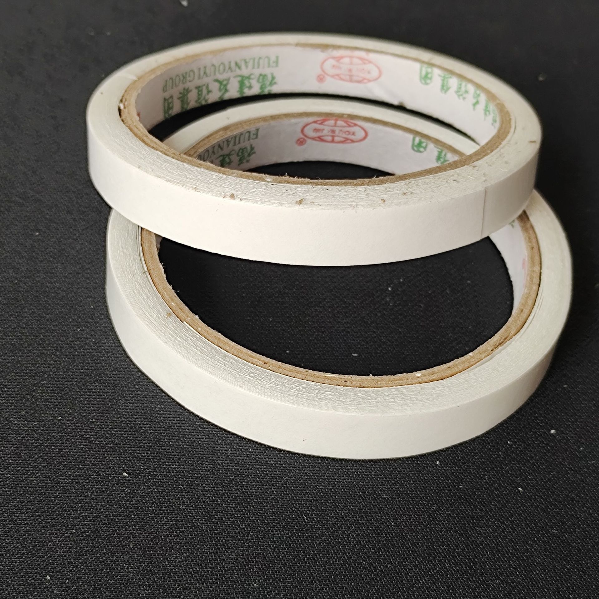 透明双面胶手撕文具胶无痕粘贴胶带12mm