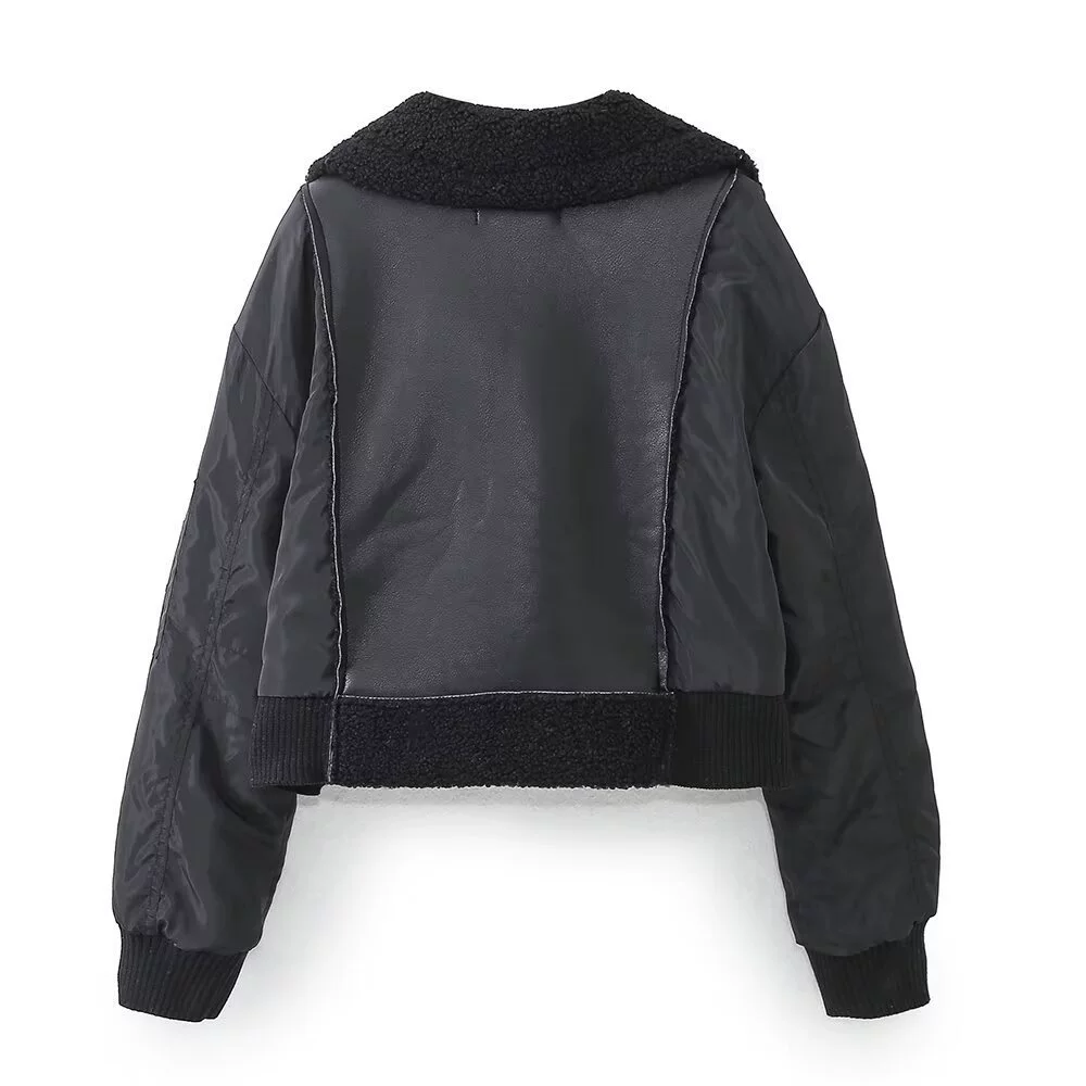 TAOP&ZA Winter retro short double-sided down jacket, city style