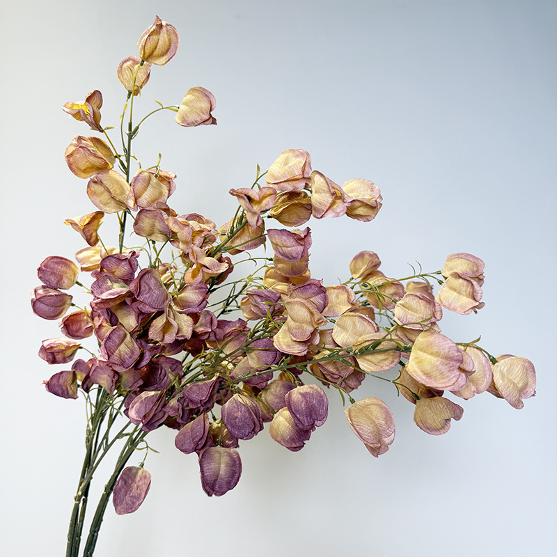 Realistic Cornus Flower Artificial Lantern Fruit Fake Flower Hanging Flower Home Decoration Fresh Flowers Artificial Bouquet Floral Arrangement Decoration