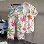 夏季男士短袖印花衬衫