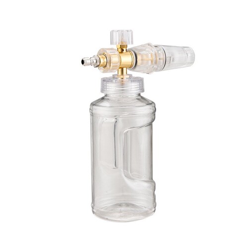 High-pressure cleaning machine high-pressure car wash water gun 1/4 quick plug male car wash foam pot Taizhou PA pot foam spray pot