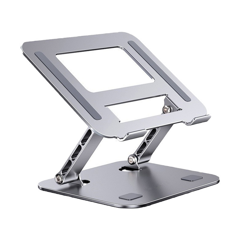 Carbon steel laptop stand double arm support folding gaming notebook stand