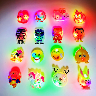 New LED shoes flower shoes light series hole shoes schoolbag shoes accessories cute cartoon decorative shoes flower decoration