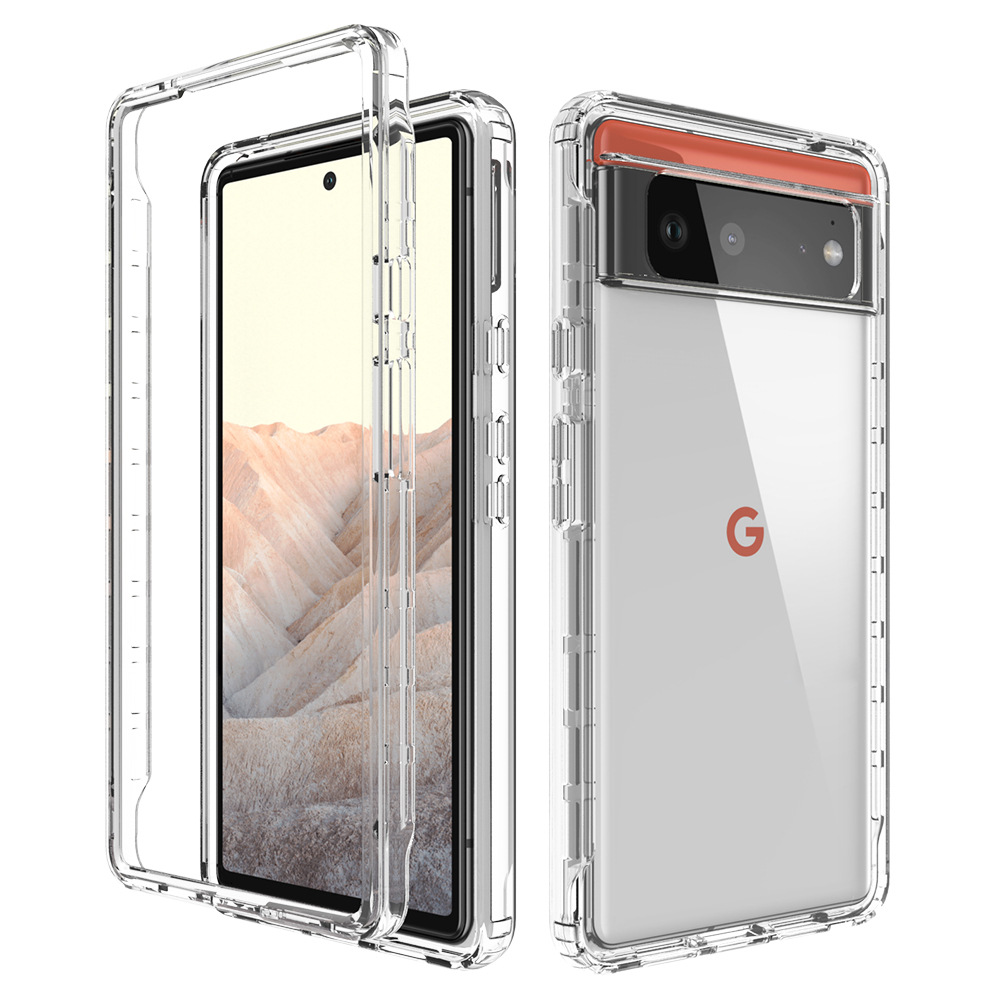 Funda para teléfono con alta transparencia Pixel9 Pixel9Pro Pixel8A Pixel6A