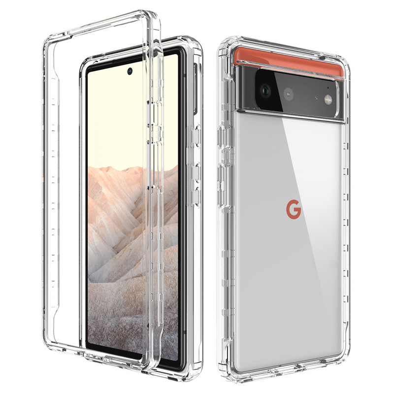 For Google Pixel9 Pixel9Pro Pixel8A Pixel6A high transparent gradient phone case