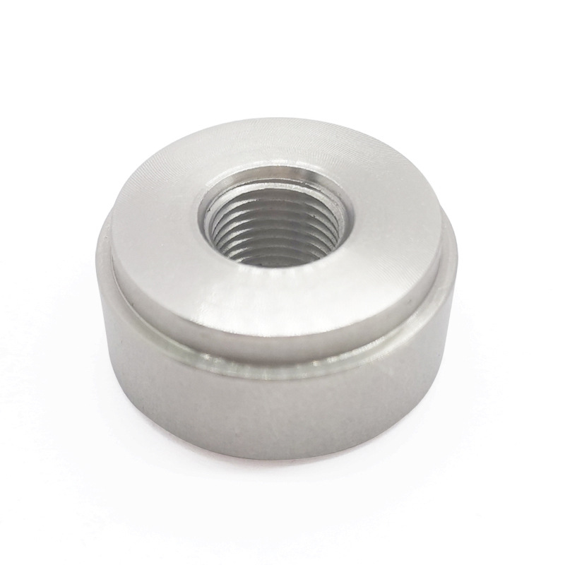 Piezas de automóvil modificadas 1/8NPT Tuerca cilíndrica de rosca interna 304 Material Sujetador de tuerca gruesa universal