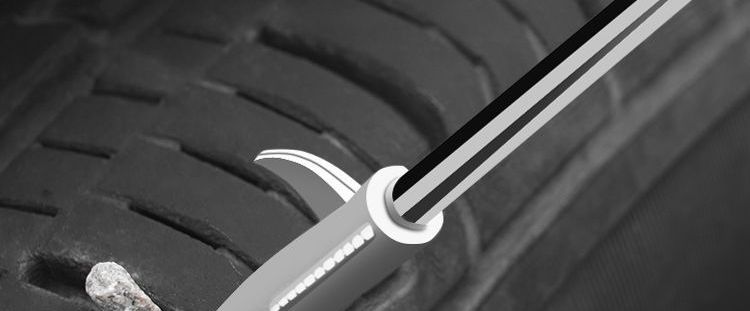 Wholesale tire stone removal tool, car tire stone remover, car tool for removing stones