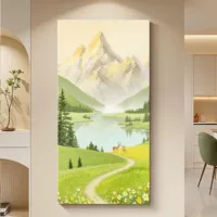 Golden frame entrance decoration painting-1688 buyer's guide