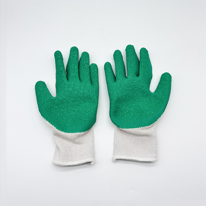 Guantes de Trabajo Recubiertos de Nitrilo y Látex, Antideslizantes y Resistentes al Aceite, para Fábricas y Construcción image 21