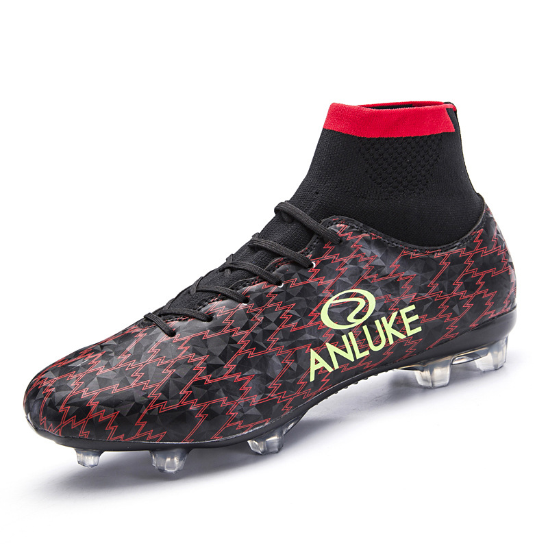 2022 transfronteriza nuevos zapatos de fútbol FGTF zapatos de fútbol de uñas cortas transpirables para hombres zapatos de entrenamiento de hierba