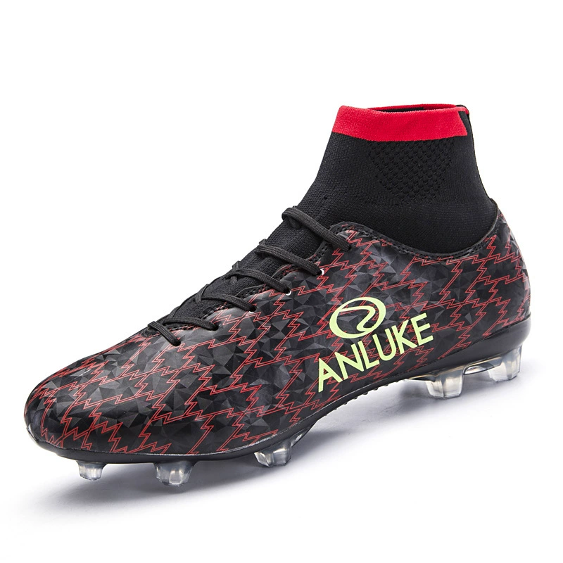 2022 Cross Border, новые футбольные бутсы FGTF, Мужские дышащие высокие короткие футбольные бутсы с гвоздями, тренировочные кроссовки на газоне
